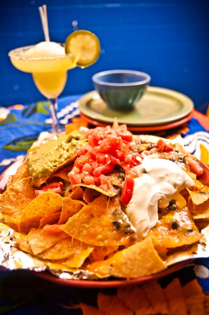 Delicious loaded nachos at Ahora Mexican Restaurant in Ottawa ByWard Market